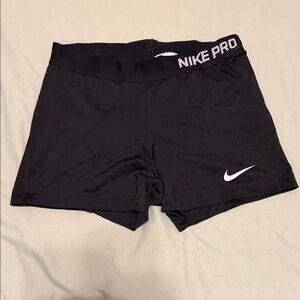 Nike Pro Women's Athletic Black Shorts